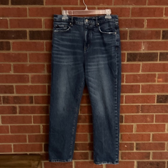 LOFT Denim - LOFT The Straight Crop High Rise Jeans